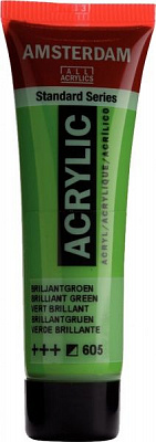 Краска акриловая бриллиантовый синий 605 20 мл Amsterdam Standart Royal Talens