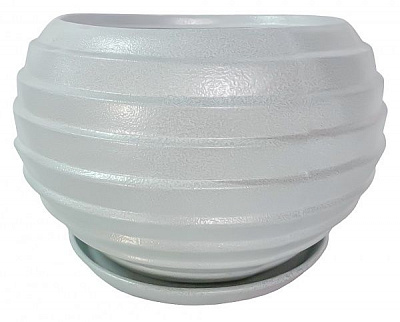 Горщик Каскад круглий 10 л золото