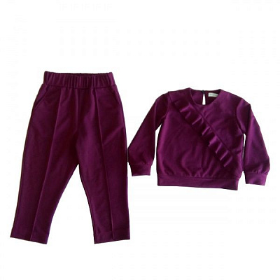 Спортивний костюм Lucky tots р.98 бордовий 1831.4