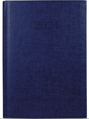 Дневник датированный синий Economix Basic A5 2024