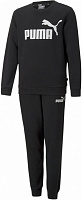 Спортивний костюм Puma NO.1 LOGO SWEAT SUIT FL B 67088401 р. 128 чорний