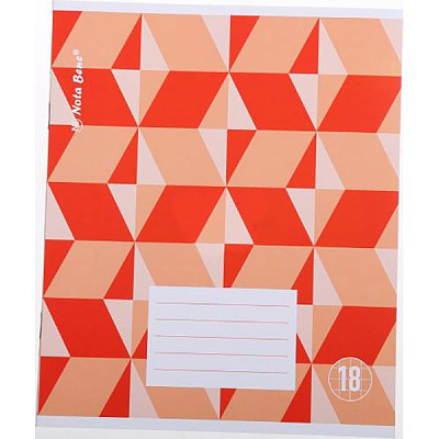 Зошит шкільний 18 аркушів у клітинку 2_2019 Nota Bene
