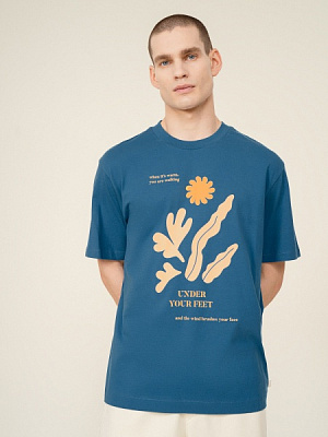 Футболка Outhorn TSHIRT M461 OTHSS23TTSHM461-33S р.M синий
