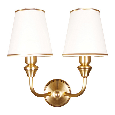 Бра Фабрика Світла Промінь 2x40 Вт E14 бронза/латунь НББ 210-2х40-023