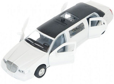 Машинка Технопарк Лимузин белый SL970WN