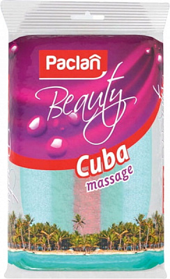 Губка для купания Paclan CUBA массажная 