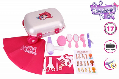 Набор парикмахера ТехноК в чемодане 7631