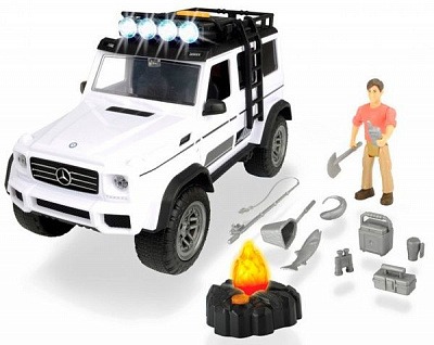 Ігровий набір Dickie Toys Плейлайф Пригоди з позашляховиком зі звуковими та світловими ефектами 3835002