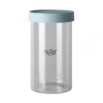 Банка для сипучих Stapel 1150 мл із силіконовою кришкою 31-289-008 Krauff