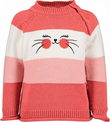 Пуловер для дівчинки Blue Seven р.68 кораловий 960026 X * 98