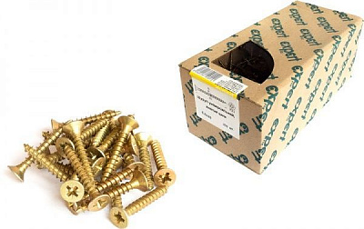 Шуруп универсальный потайная головка ЦЖ 6x40 мм 200 шт EXPERT FIX