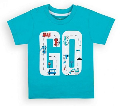 Футболка для мальчиков GABBI FT-21-4-1/1 р.80 ментоловый 