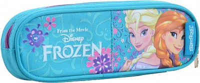 Пенал мягкий Frozen 1 вересня голубой