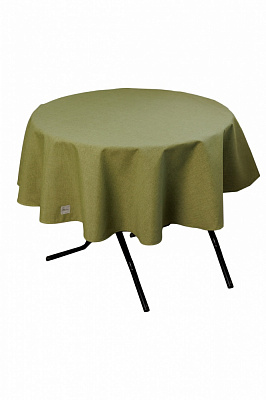 Скатертина Ботаніка Ø 160 см олива La Nuit