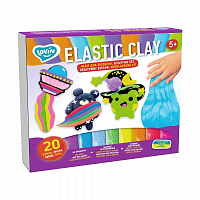Набор для творчества Lovin Elastic Clay 20 sticks с воздушным пластилином