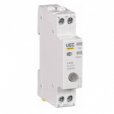 Умный выключатель UEC WIFI SMART белый