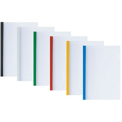 Папка А4 с зажимом цвет в ассортимете Nota Bene