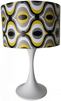 Настольная лампа декоративная Arte Lamp Zulu 1x40 Вт E27 белый A1960LT-1WH 