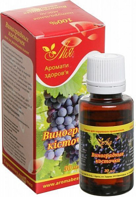 Масло натуральное Лия Виноградні кісточки 30 мл 