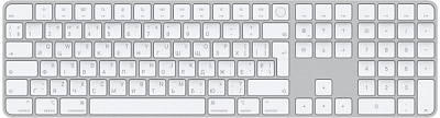 Клавіатура Apple Magic Keyboard with Touch ID and Numeric Keypad for Mac models with Apple silicon - Ukrainian (MK2C3U