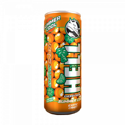 Энергетический напиток HELL Summer Cool Exotic Candy 0,25 л 