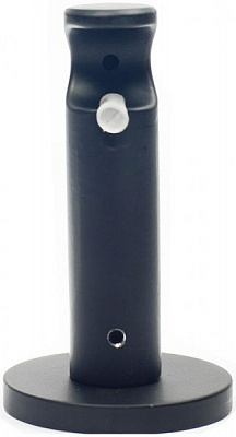 Держатель для карниза Gardinia Memphis открытый одинарный наборной d16 мм черный 