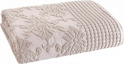 Простынь махровая Sitare 160x220 см бежевый Arya 