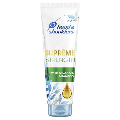 Бальзам-ополаскиватель Head & Shoulders Supreme Укрепление с аргановым маслом и экстрактом бамбука 220 мл