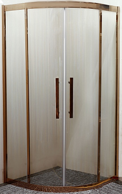 Душове огородження GERD 90х90х190 rose gold