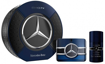 Набор подарочный для мужчин Mercedes-Benz Sign туалетная вода и дезодорант-стик