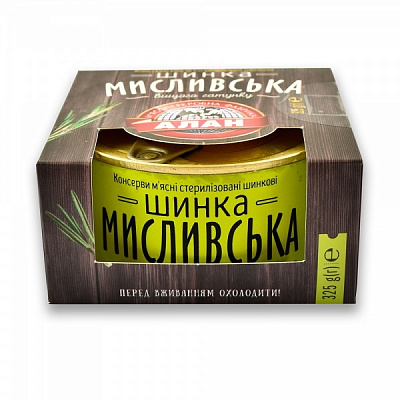 Консерва Алан Ветчина Охотничья 325 г 