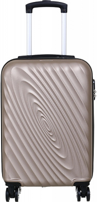 Чемодан Compass №LS080609 S 40 л капучино 50x35x23 см