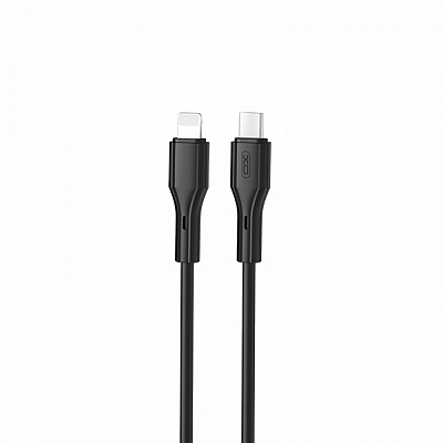 Кабель Xo NBQ231A-Ci USB-C to Lightning 27W Power Delivery 1 м black (NB-Q231A-CI.black)