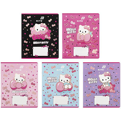 Тетрадь Hello Kitty 18 лист. клетка HK26-236-1 KITE