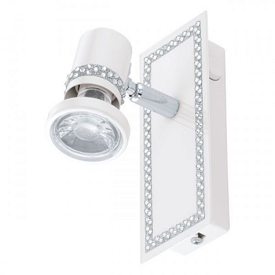 Спот Eglo Бонарес 1x3,3 Вт GU10 білий/хром