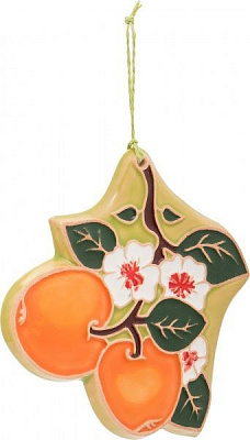 Фігурка декоративна Яблучки 12х12 см