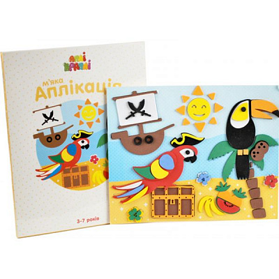 Набір для творчості Аплікація Пташки Аплі-Краплі