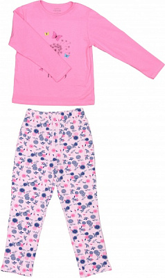 Пижама детская для девочек KOSTA 1434-7 р.146–152 розовый 