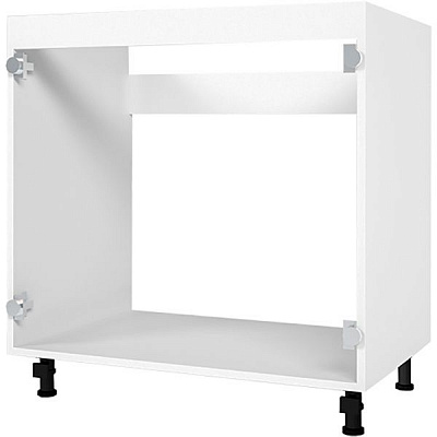 Тумба нижня під мийку 800x820x522 мм білий