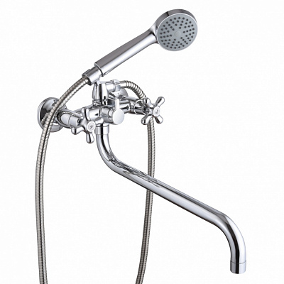 Змішувач для ванни RJ BORN L-вилив, хром