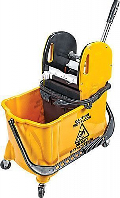 Ведро PROservice для уборки на колесах с отжимом HTS731 24 л 35 см 