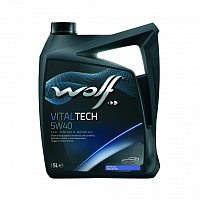 Моторное масло синтетическое WOLF VitalTech 5W-40 5 л (8311291)