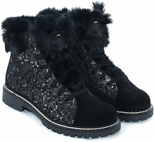 Ботинки Oscar Winter Footwear Black L-620-GU-bla р.39 черный