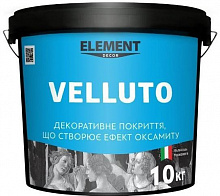 Декоративное покрытие моделирующая Element Decor Velluto 10 кг перламутровый