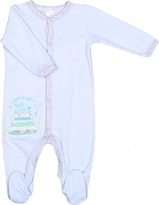 Комбинезон для девочки Татошка р.62 голубой 15606 бл. 