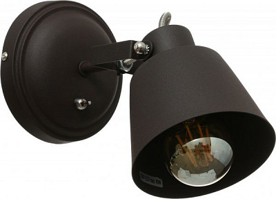 Спот Accento lighting ALIN-Stockholm-1 1x40 Вт E27 черный 