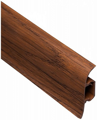 Плінтус ПВХ TIS горіх 18х56х2500 мм