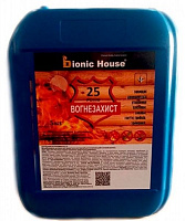 Огнебиозащита Bionic House БС-13 готовый раствор бесцветный 5 кг
