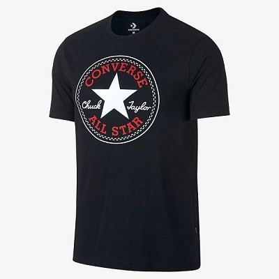 Футболка Converse MENS_KNIT_T-SHIRT 10007887-001 S чорний