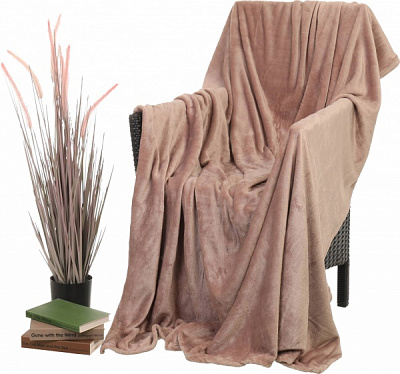 Плед Sphinx 160x200 см пудра La Nuit 